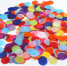 1.2 Inch 2000 Pieces Multicolor Circle Paper Confetti for Party Wedding tions