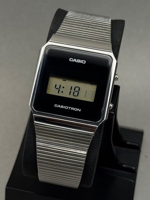時計 CASIO CASIOTRON 49CS-24 Rare CASIO Casiotron 49CS-24 Digital Japan Stainless steel Watch