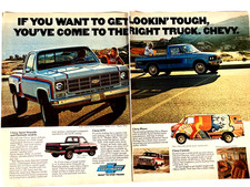 1977 Chevrolet Truck Fleet Step Side Caravan Luv Blazer Print Ad