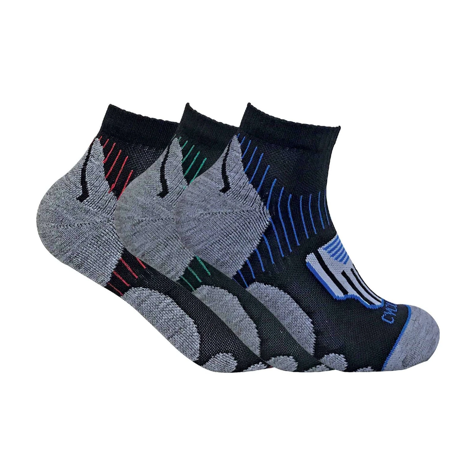 3 Pairs Mens Breathable Anti Blister Sports Ankle Socks for Achilles