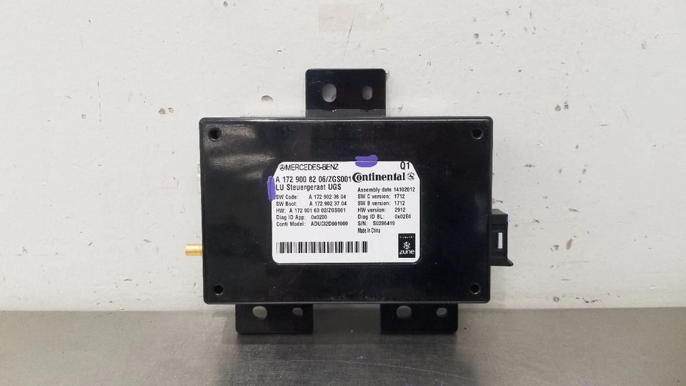 13 MÓDULO DE CONTROL DE COMUNICACIÓN MERCEDES BENZ CLS63 AMG C218 1729008206 Foto 2 de 4