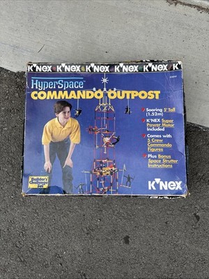 K'NEX HyperSpace Commando Outpost Model 33041 New And Sealed In Box From 1997