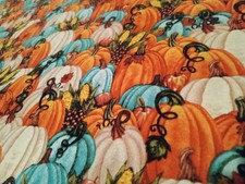 Adorable Scarecrow Fabric Panel Coordinating Fabric BTHY Fall Fabric Autumn