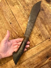Vintage bolo knife machete Knife 19 inch 12inch blade
