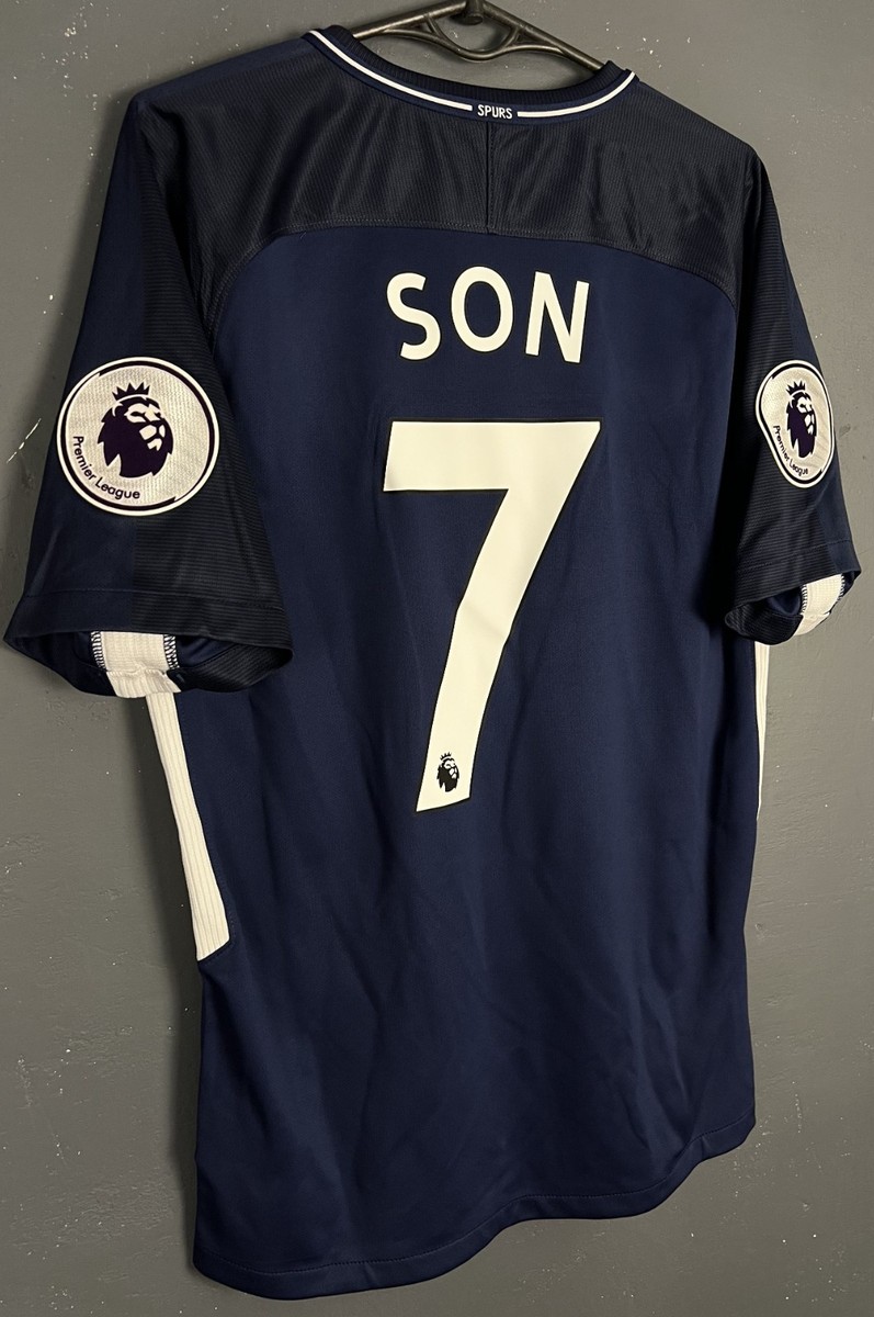 NIKE MENS TOTTENHAM HOTSPUR 2017/2018 SON #7 SOCCER FOOTBALL SHIRT