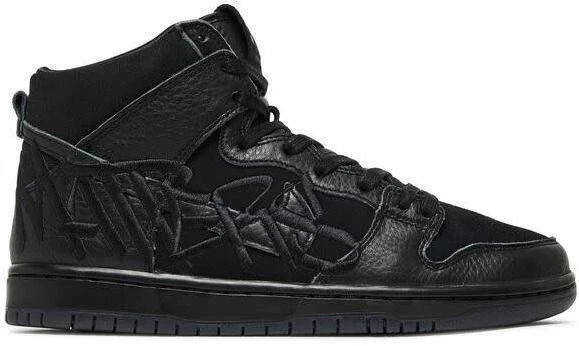 Nike SB Dunk High x FAUST Black Gold for Sale | Authenticity