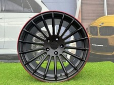 4X R20 Pouce 5X130 Haxer A1227 Noir Demi Mat Roues : Pour Porsche VW Audi