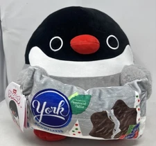 Winter Snackles 14” Plush "York Penguin" Zuru Plushie Snack Animal DENNIS New