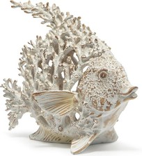 Sea Coral Fish Figurines Decoration Summer Beach Coastal Decor Coral Reef