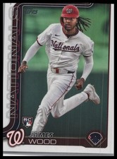 2025 Topps Series 1 - James Wood #181 (RC) for sale online | eBay