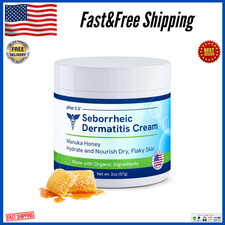 Seborrheic Dermatitis Cream with Manuka Honey, Coconut Oil and Aloe Vera - Moist