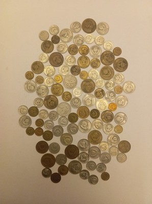 Sowjetisch Russische UdSSR Lot 100 Münzen Kopeke Kopeken Münzen Restposten