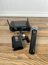 Pyle Wireless Microphone System Kit,PDWM3378 Handheld Mic, Headset Mic