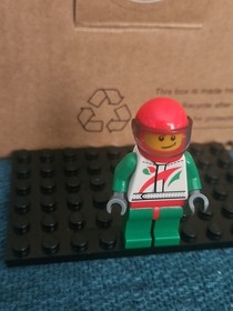 LEGO Town City Octan Race Car Driver Minifigure 60115