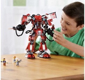 LEGO NINJAGO Movie Fire Mech 70615 Building Kit (944 Pieces) (a)