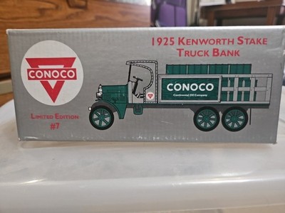 1925 Kenworth Stake Truck Bank, limited edition Conoco Continental Oil Company