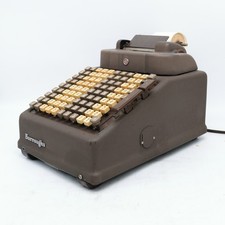 Burroughs Series P Portable Mechanical Calculator | Serviced | Fully Functional!