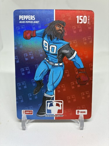 2026 Bo Jackson Battle Arena Peppers Logofoil Brawl SP Julius Peppers Debut