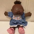 Vintage African American Black Cabbage Patch Kids 1984 w/Red Signature Hasbro