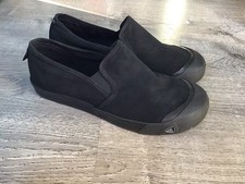 KEEN Mens Size 12 Coronado III Slip On Canvas Shoes Black Casual Activewear