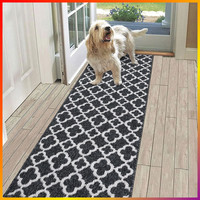 TeppichläUfer Waschbar Rutschfest Modern FüR KüChe Flur Wohnzimmer 60X180 Cm