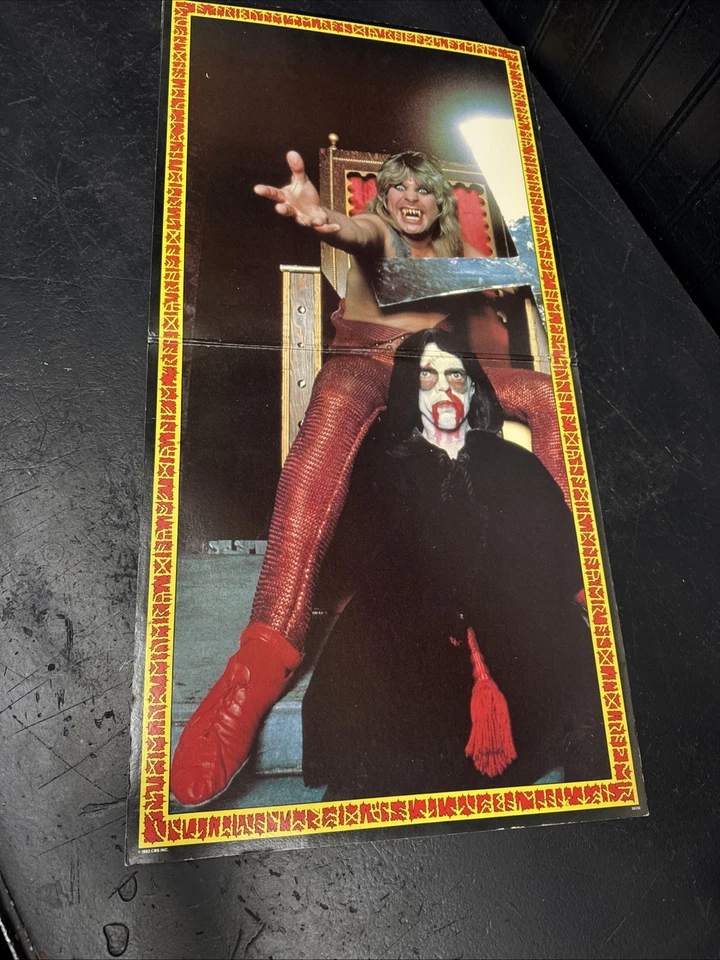 Vintage 1982 OZZY OSBOURNE Album SPEAK OF THE DEVIL Lp 1ST PRESS VG - Image 4 of 4