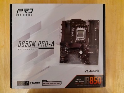 ASRock B850M Pro-A Mainboard, AM5, kaum genutzt #3