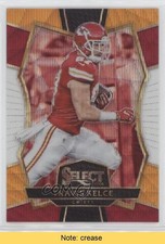 2016 Panini Select Premier Level Tri-Color Prizm Travis Kelce #130 READ 0jp9
