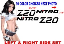 FITS NITRO Z20 Z 20 BOAT DECAL BOATS DECALS LOGO hull replacement