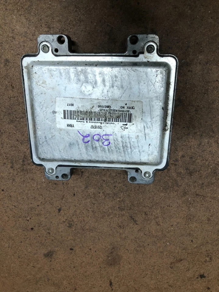 Saturn Outlook 2008 computadora cerebro motor control ECU ECM EBX módulo 12618767 Foto 2 de 4