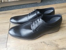 Structure Men's Sean Leather Oxford Shoe - Black Size 13  043507