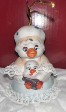 Jasco Caring Critters Duck Bell Porcelain Ornament