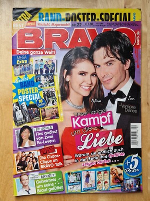 Bravo 2012 Nr. 22 23.05. Poster Khedira Grande Cyrus Green Day Sunrice Avenue