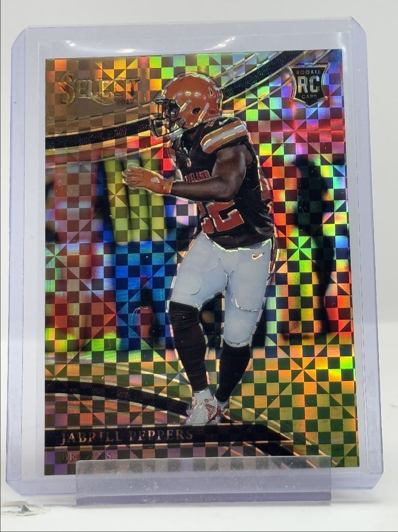 JABRILL PEPPERS 2017 SELECT FIELD LEVEL COPPER PRIZM ROOKIE RC /75 Q2756