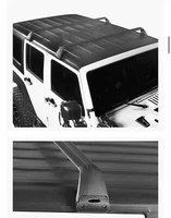 Roof Rail Rack Cross Bar Crossbar For Jeep Wrangler JK JL 2007-2021 Aluminum 2pc (For: More than one vehicle)