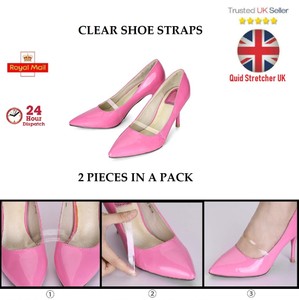 clear shoe straps for loose shoes