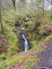 Photo 6x4 Little waterfalls Kames Cascading stream next to the footpath l c2009