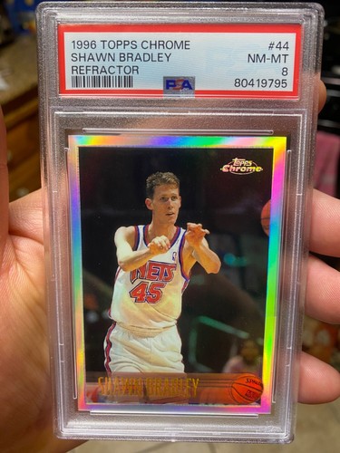 Shawn Bradley [Refractor] #44 1996 Topps Chrome card