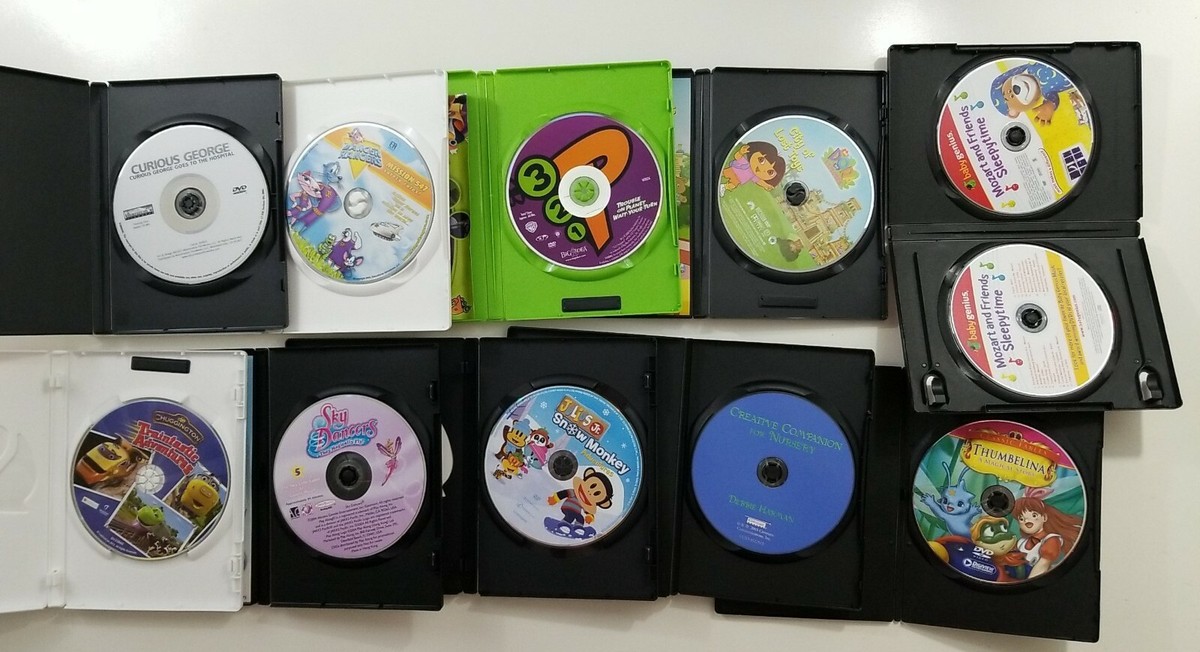Kids DVD Movie Lot of 10 Titles - SEE DESCRIPTION FOR TITLES | eBay