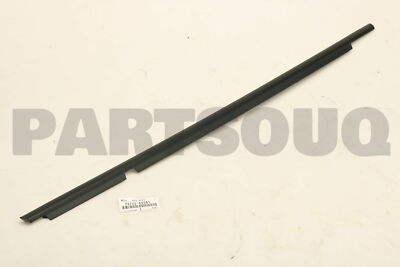 7572260061 Genuine Toyota MOULDING, REAR DOOR BELT, LH 75722-60061