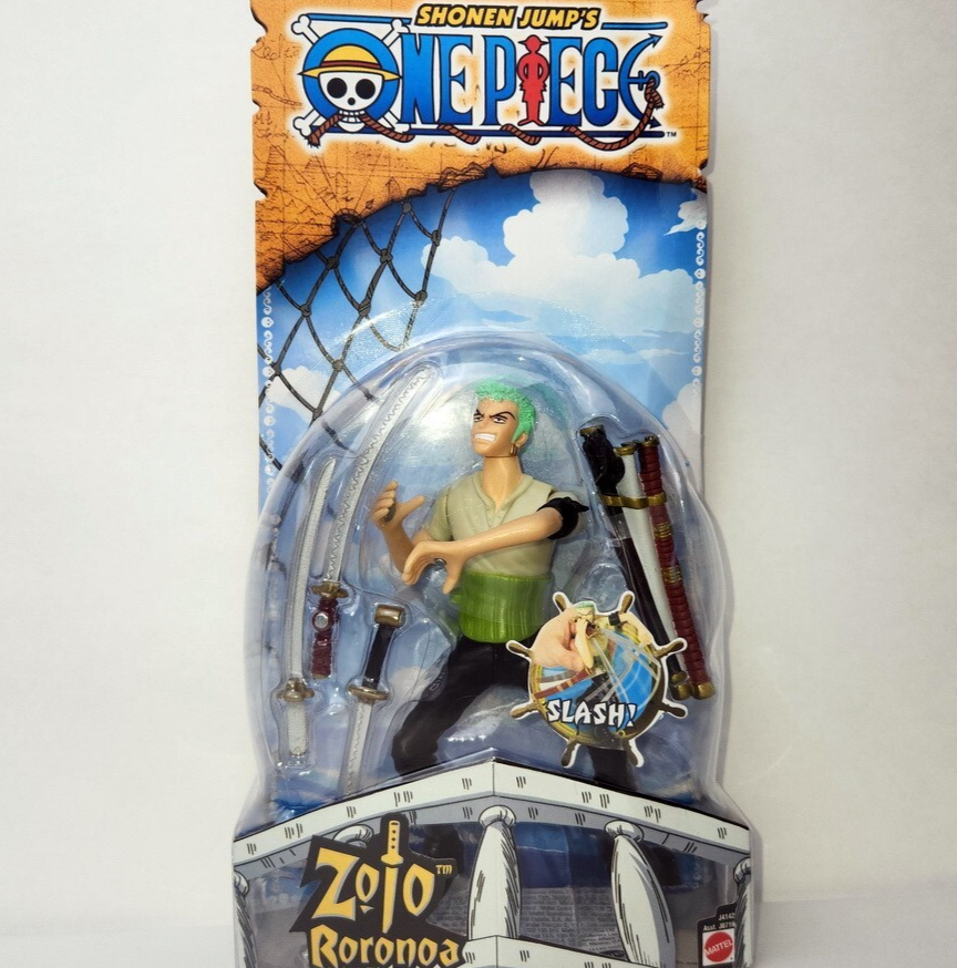 2005 Roronoa Zoro Mattel Action Figure Shonen Jump One Piece