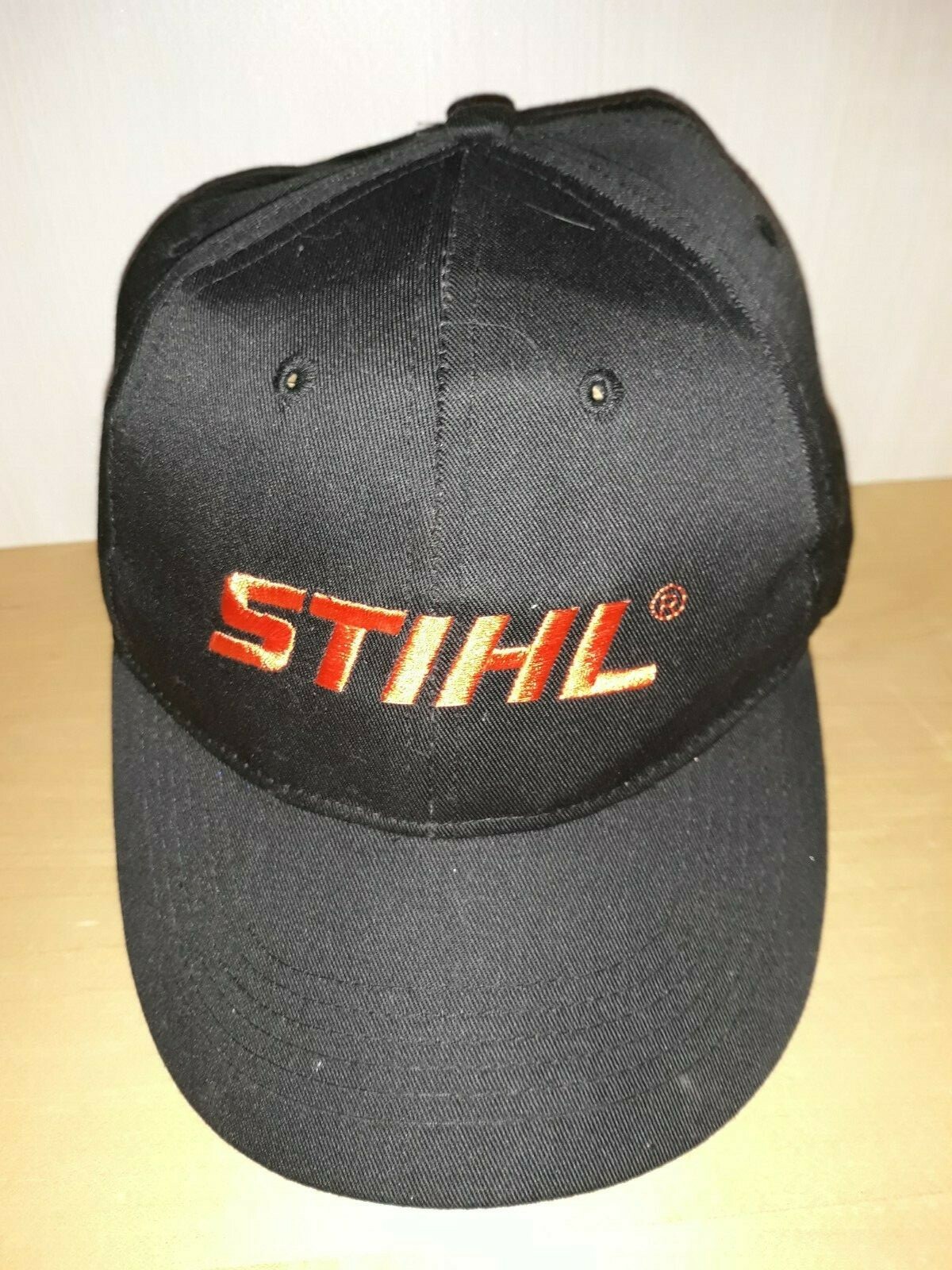 STIHL Outfitters Orange Logo Black Adjustable Snapbac… Gem