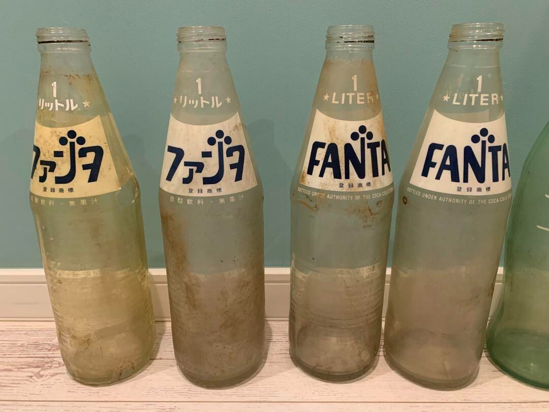 昭和レトロ　希少　Coca-Cola 500ml ガラス瓶 15本セット Yahoo!オークション -「コカコーラ 瓶 500」(アンティーク