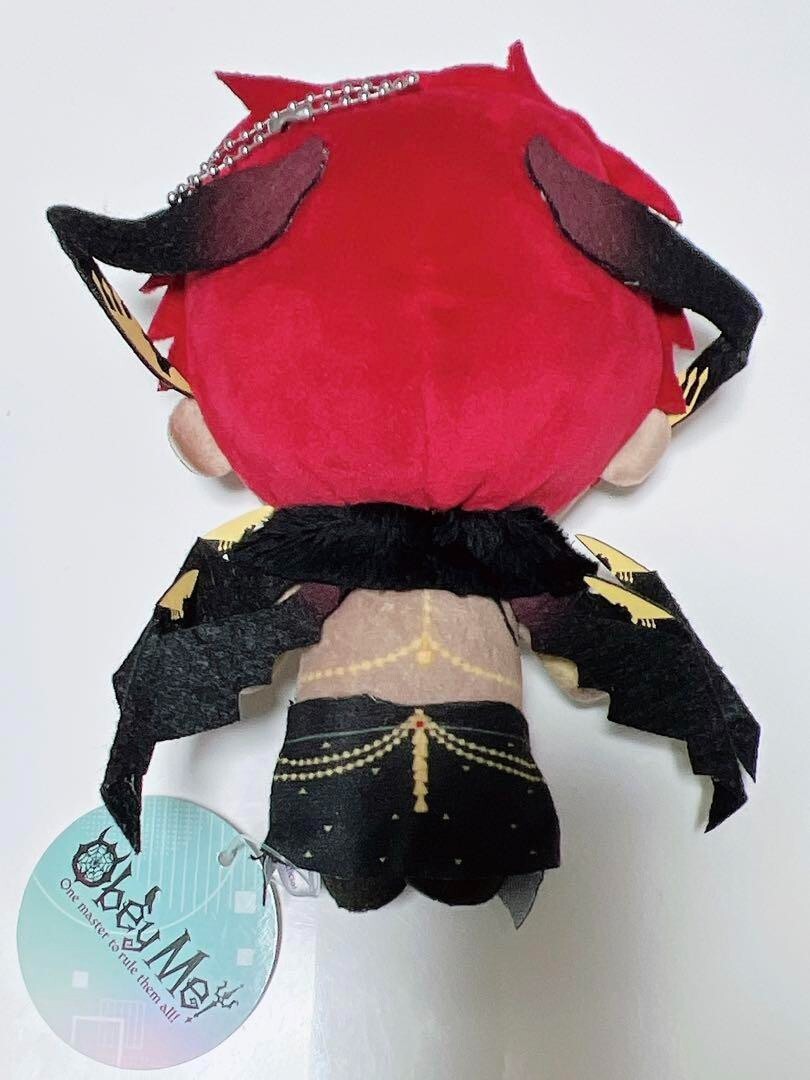 Sega Obey Me Diavolo Mascot Plush Doll Limited edition red hair majin