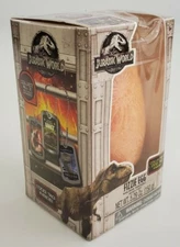 Jurassic World Fizzle Egg Magma Mango Dinosaur With Exclusive  Dog Tag New