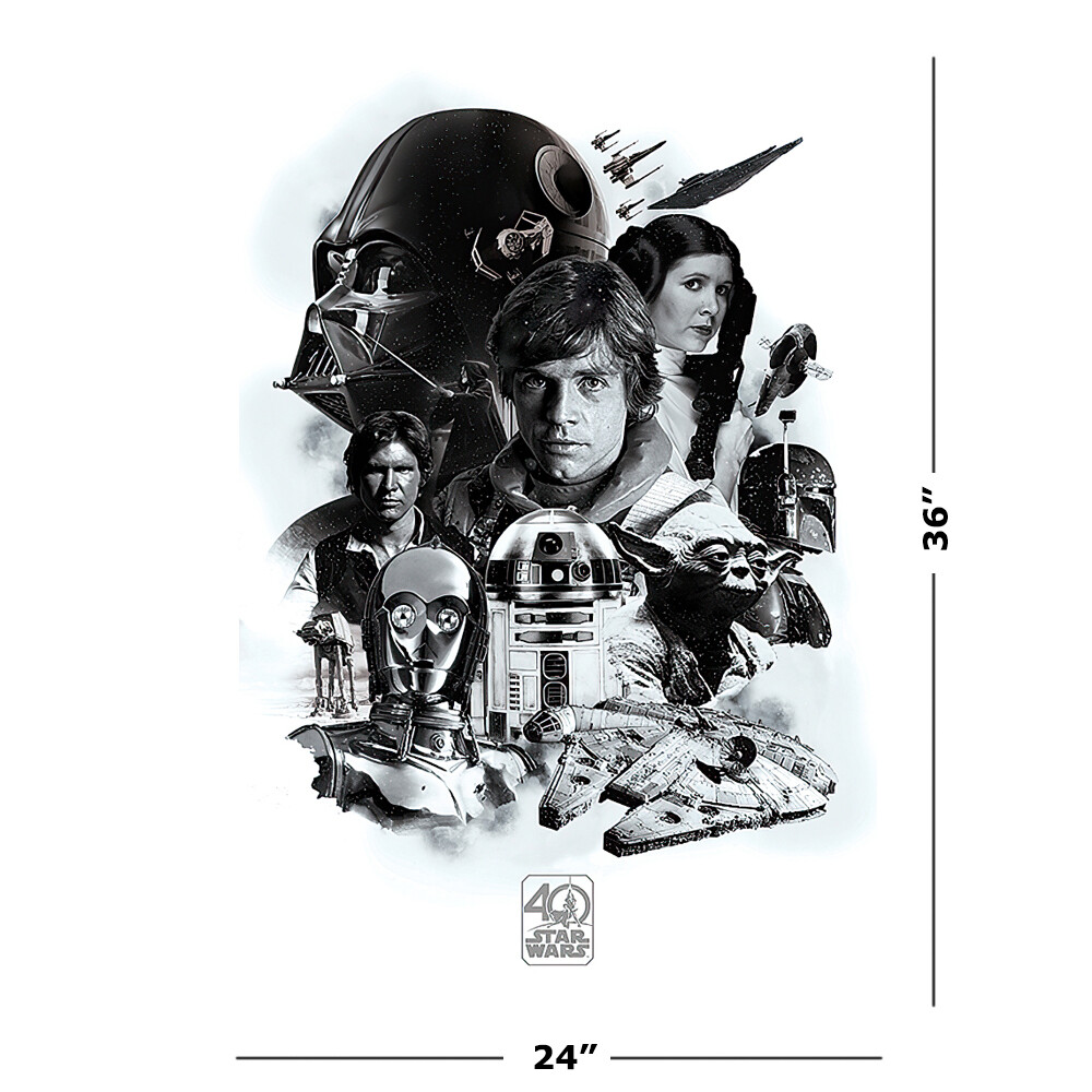 Star Wars: Episode IV - Movie Poster (40Th Anniversary