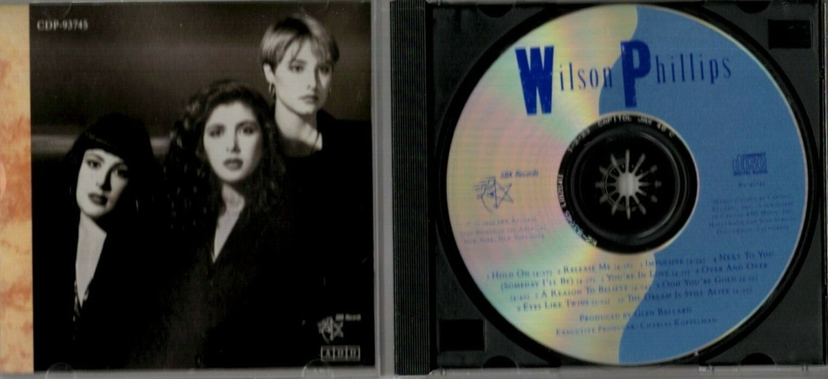 Wilson Phillips CD SBK Records, 1990, K2-93745, Self-titled