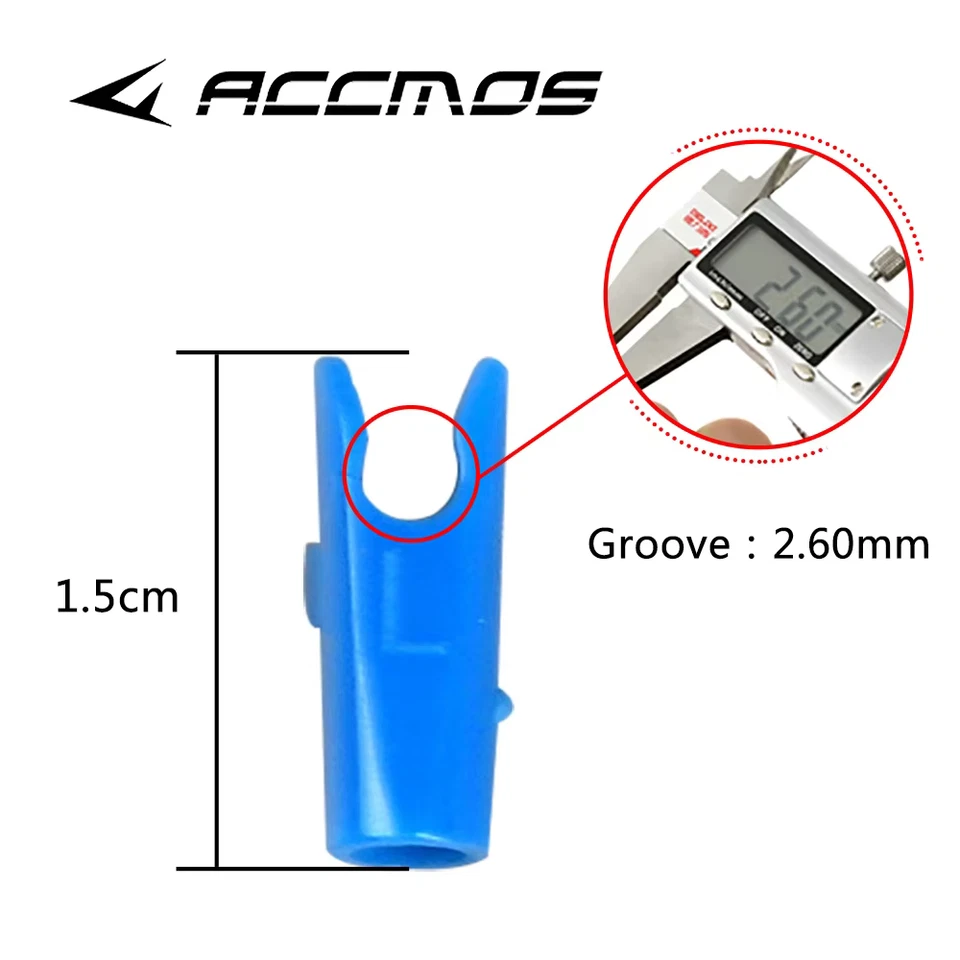 36pcs ID 3.2/4.2/ 5.2/ 6.2 /8.0mm Arrow Aluminum Pin or Plastic Nock Archery DIY - Image 4 of 4