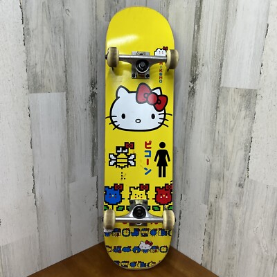 Hello Kitty Sanrio Girl Skateboards Mike Mo Capaldi complete