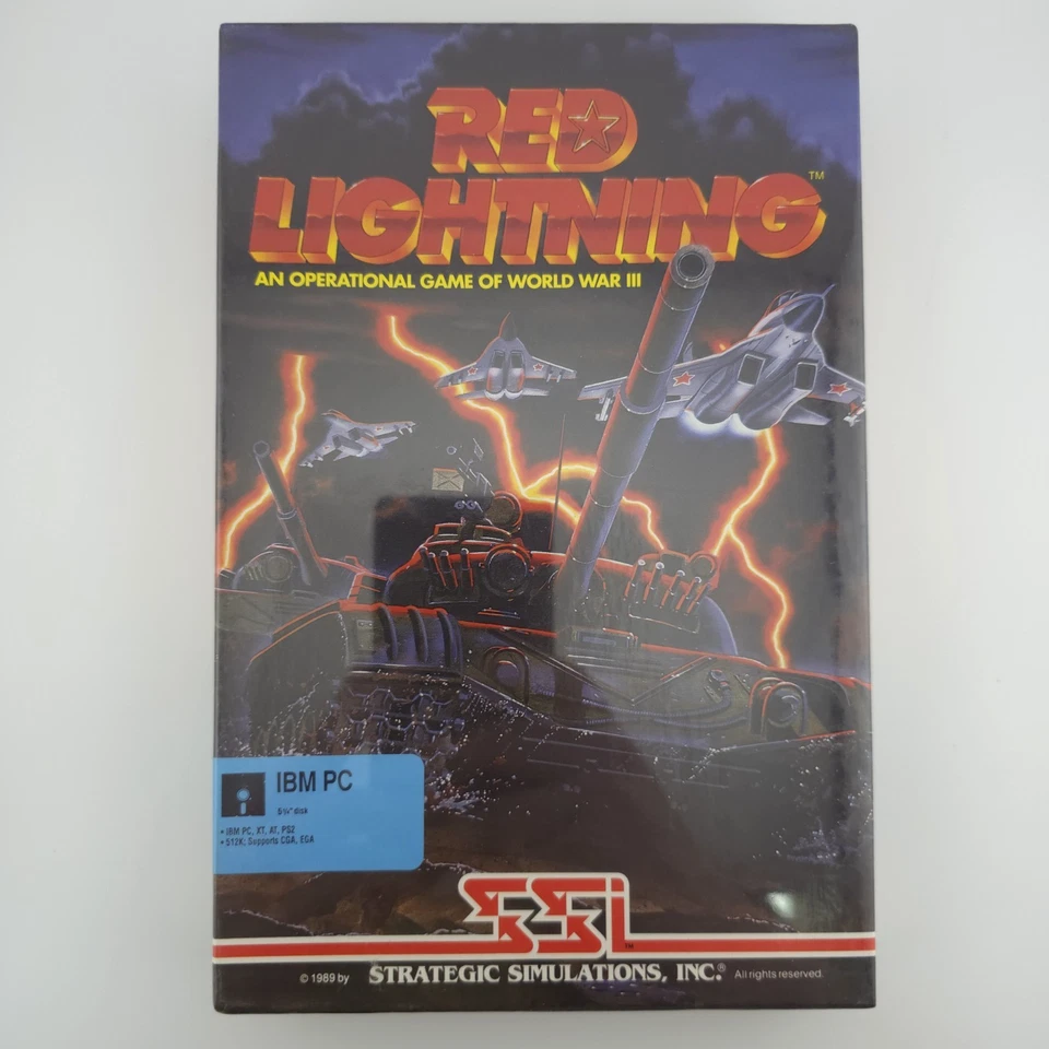 Red Lightning, 1989, Big Box, New & Sealed - Image 2 of 4